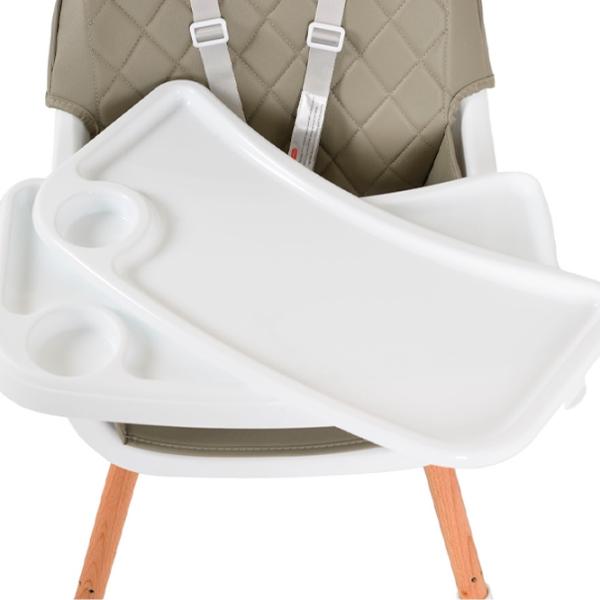 Scaun de masă Moni Gelato 2in1 (3801005151691) / 6 luni / Gray  photo 3