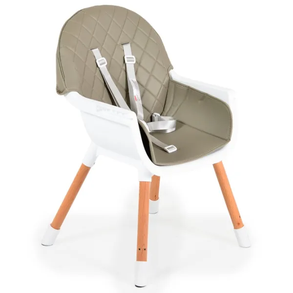 Scaun de masă Moni Gelato 2in1 (3801005151691) / 6 luni / Gray  photo 5