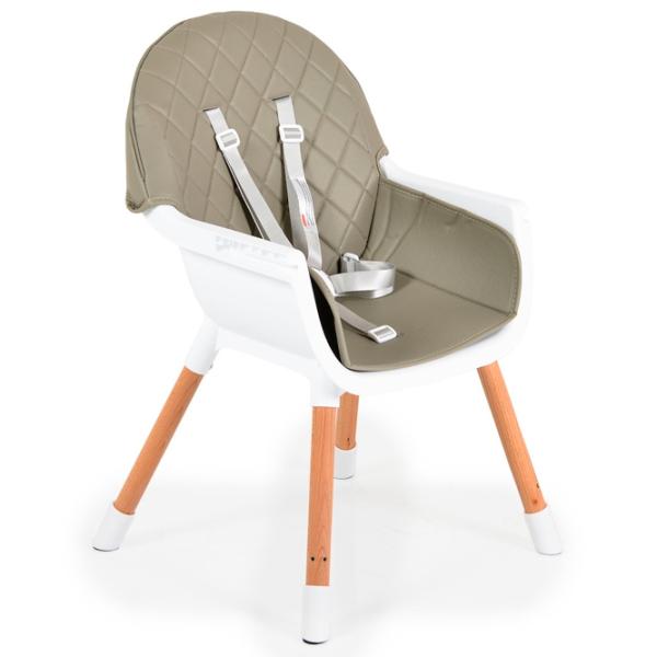 Scaun de masă Moni Gelato 2in1 (3801005151691) / 6 luni / Gray  photo 5