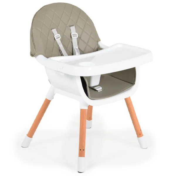 Scaun de masă Moni Gelato 2in1 (3801005151691) / 6 luni / Gray  photo 7