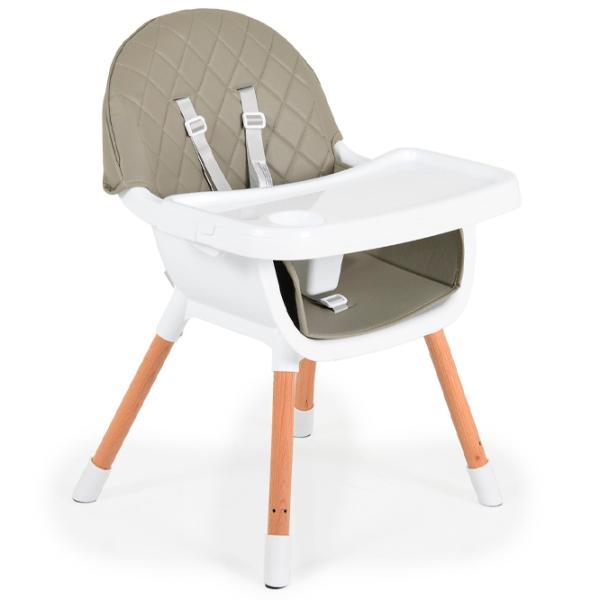 Scaun de masă Moni Gelato 2in1 (3801005151691) / 6 luni / Gray  photo 7
