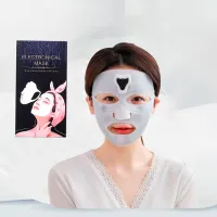 Aparat de curățare a feței Ultrasonic EMS White photo 5