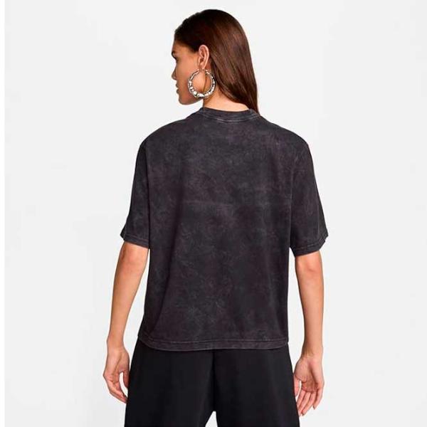 Tricou pentru femei Nike W Nsw Tee Boxy Wash  / Black photo 2