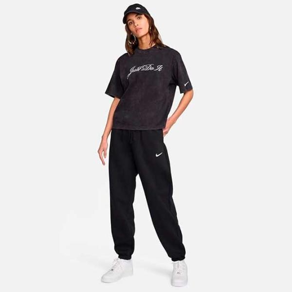 Tricou pentru femei Nike W Nsw Tee Boxy Wash  / Black photo 3