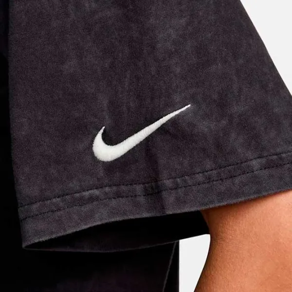 Tricou pentru femei Nike W Nsw Tee Boxy Wash  / Black photo 5