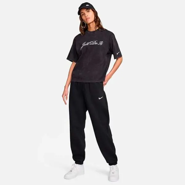 Tricou pentru femei Nike W Nsw Tee Boxy Wash  / Black photo 3
