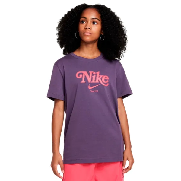 Футболка для девочек Nike Nsw Trend Bf Tee  / Пурпурный photo 1