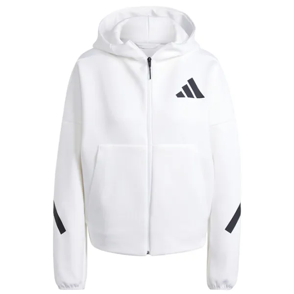 Спортивная куртка для женщин Adidas ADJE7849  M / Белый photo 1 Спортивная куртка для женщин Adidas ADJE7849  M / Белый photo 1