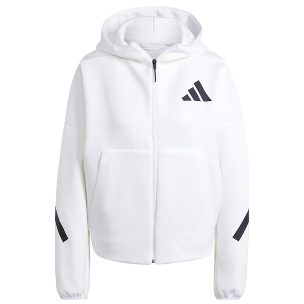 Спортивная куртка для женщин Adidas ADJE7849  M / Белый photo 1 Спортивная куртка для женщин Adidas ADJE7849  M / Белый photo 1