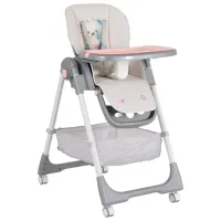 Scaun de masă Moni Raffy (3801005152001) / 6 luni / Pink 