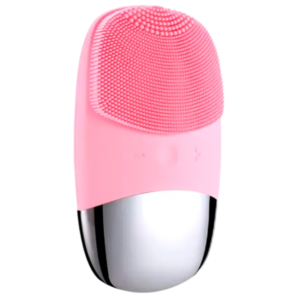 Aparat de curățare a feței Ultrasonic DL001 Pink photo 1