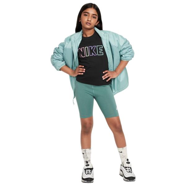 Футболка для девочек Nike Nsw Tee Essential Aop  / Черный photo 3