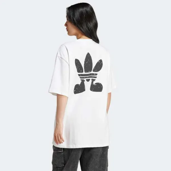 Tricou pentru femei Adidas Tref Walk Tee  / White photo 3