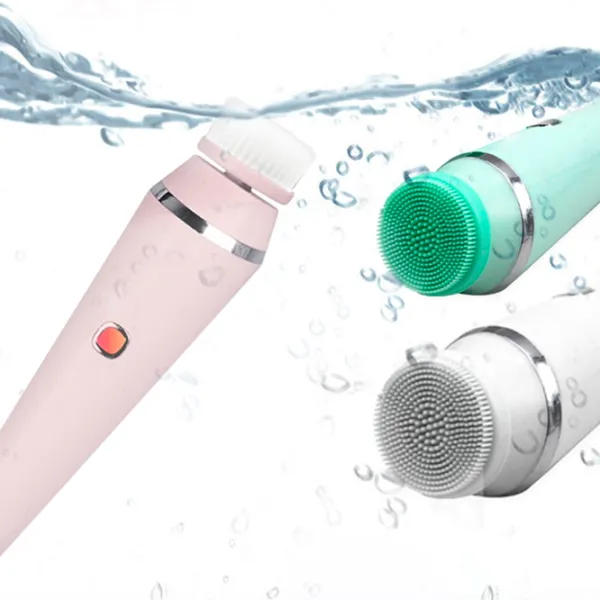 Aparat de curățare a feței Ultrasonic SK-0306 Pink photo 3