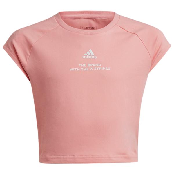 Tricou pentru fete Adidas Street Jam Short Tee  / Light Pink photo 1 Tricou pentru fete Adidas Street Jam Short Tee  / Light Pink photo 1