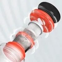 Портативный пылесос Xiaomi Dust Mite Vacuum Cleaner 2 350 Вт / Серый Белый photo 9