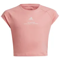 Tricou pentru fete Adidas Street Jam Short Tee  / Light Pink