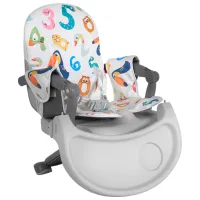 Стульчик для кормления Moni Kiwi 123 (3801005151028) / 6 месяцев / Серый 