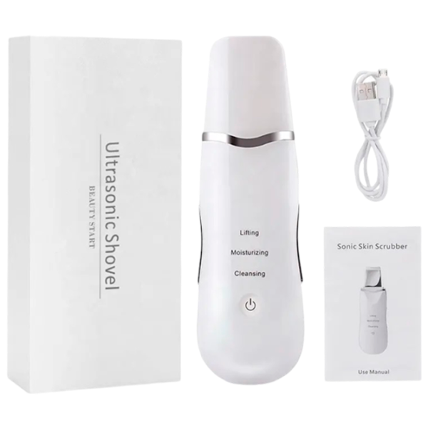 Aparat de curățare a feței Ultrasonic ZTY-0917 White photo 2
