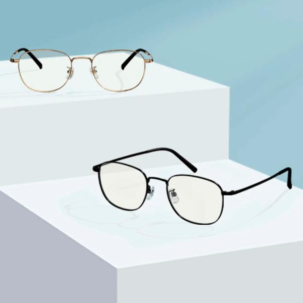 Очки для мужчин Xiaomi Blue Light Blocking Glasses Металл / Черный photo 3