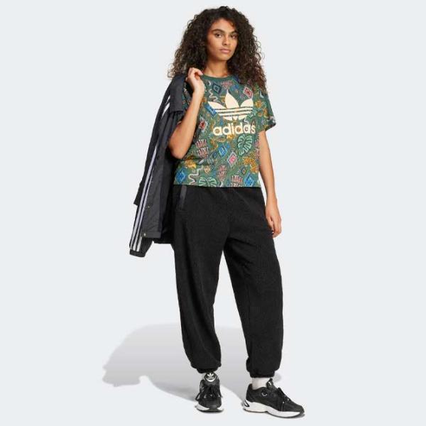 Tricou pentru femei Adidas Farm Tee  / Green photo 3