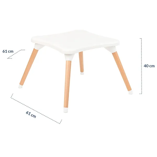Scaun de masă Kikka Boo Multi 3in1 (3800171200639) / 6 luni / Dark Beige  photo 5