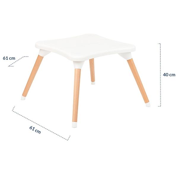 Scaun de masă Kikka Boo Multi 3in1 (3800171200639) / 6 luni / Dark Beige  photo 5