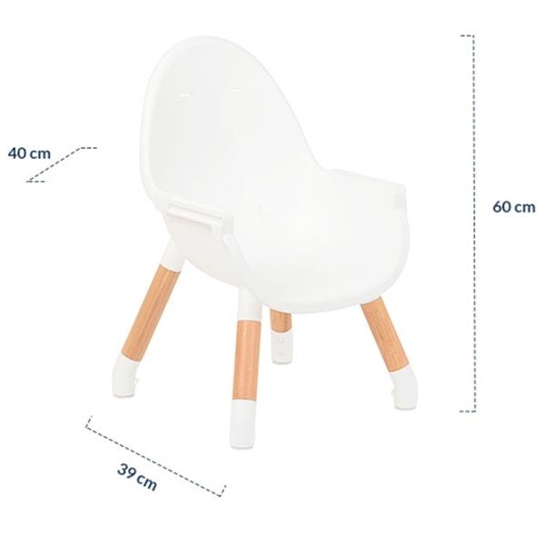 Scaun de masă Kikka Boo Multi 3in1 (3800171200639) / 6 luni / Dark Beige  photo 8