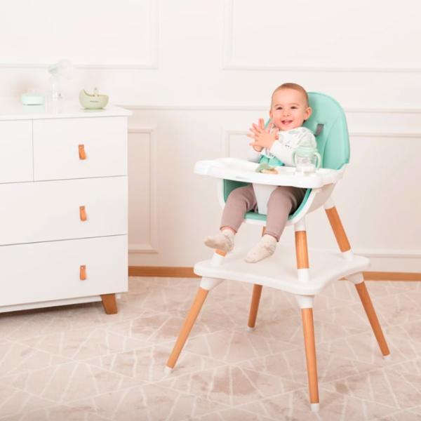 Scaun de masă Kikka Boo Multi 3in1 (3800171200639) / 6 luni / Dark Beige  photo 9