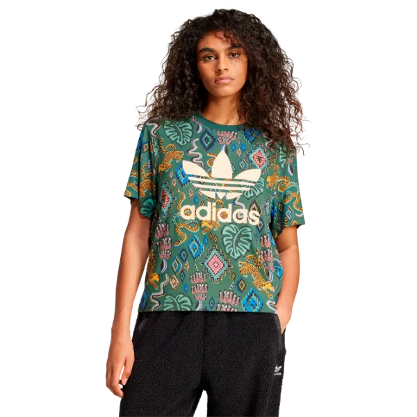 Футболка для женщин Adidas Farm Tee  / Зеленый photo 1
