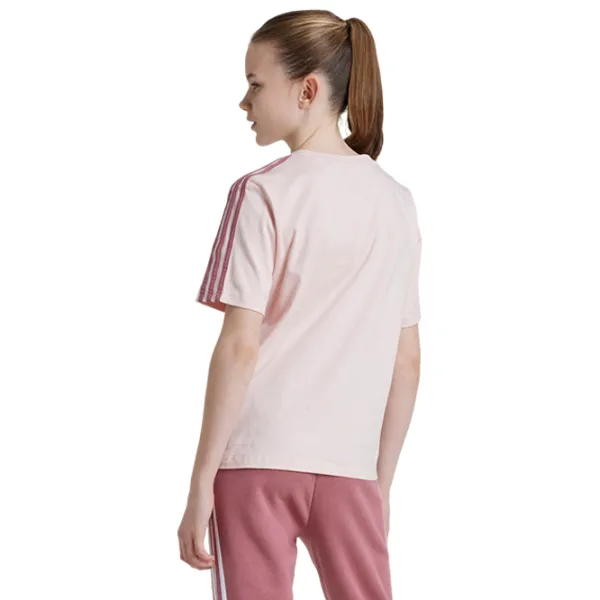 Tricou pentru fete Adidas Jg Flower Tee  / Pink photo 3