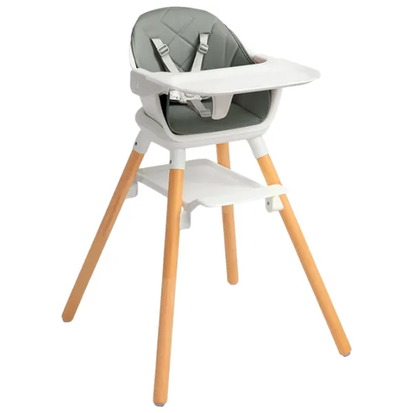 Scaun de masă Caretero Bravo (5908310392691) / 6 luni / Gray  photo 1 Scaun de masă Caretero Bravo (5908310392691) / 6 luni / Gray  photo 1