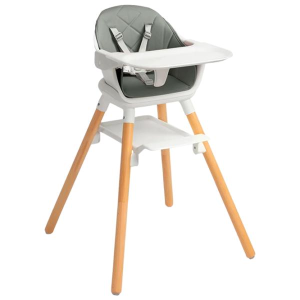 Scaun de masă Caretero Bravo (5908310392691) / 6 luni / Gray  photo 1 Scaun de masă Caretero Bravo (5908310392691) / 6 luni / Gray  photo 1