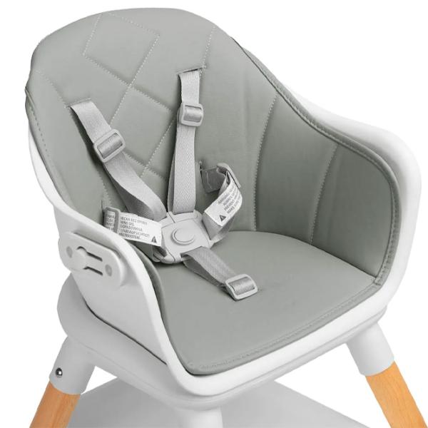 Scaun de masă Caretero Bravo (5908310392691) / 6 luni / Gray  photo 4 Scaun de masă Caretero Bravo (5908310392691) / 6 luni / Gray  photo 4