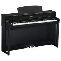 Pian electric Yamaha CLP 745 Acustic / 88 clape / Split / Black photo 2