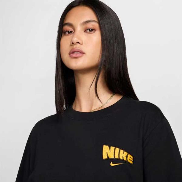 Футболка для женщин Nike Nsw Short-Sleeve Tee Vintage Dna  / Черный photo 4