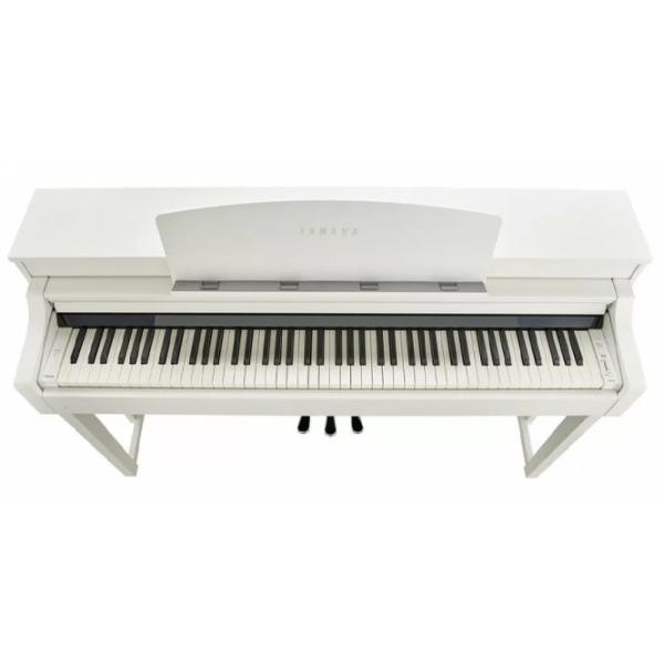 Цифровой пиан Yamaha CSP 150WH Акустический / 88 клавиш / Split / Белый photo 3