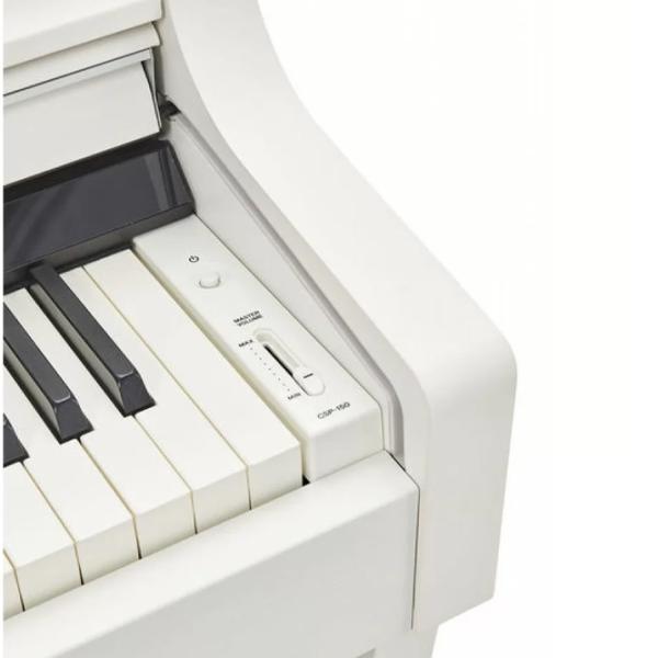 Цифровой пиан Yamaha CSP 150WH Акустический / 88 клавиш / Split / Белый photo 5
