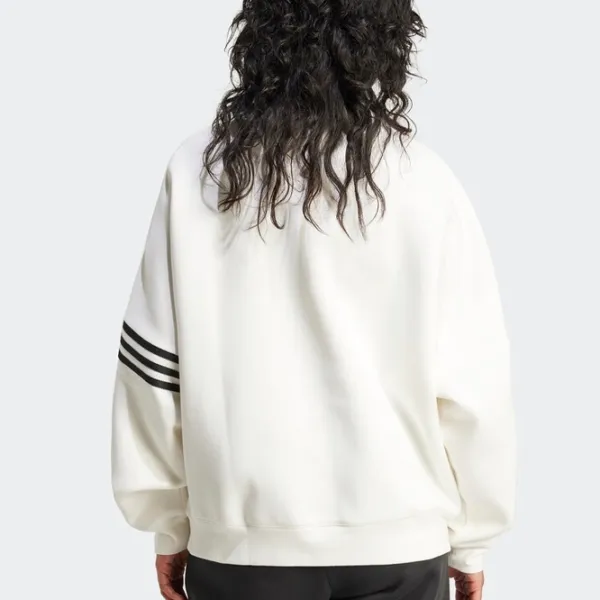 Спортивная куртка для женщин Adidas ADIX9873  XL / Белый photo 5 Спортивная куртка для женщин Adidas ADIX9873  XL / Белый photo 5