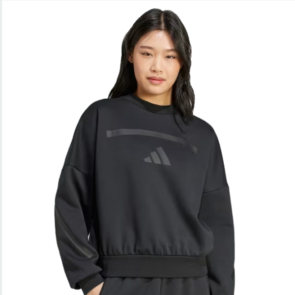 Спортивная куртка для женщин Adidas ADJE7855  S / Черный photo 1 Спортивная куртка для женщин Adidas ADJE7855  S / Черный photo 1