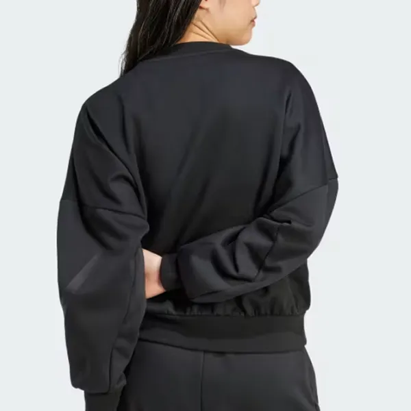 Спортивная куртка для женщин Adidas ADJE7855  XL / Черный photo 2 Спортивная куртка для женщин Adidas ADJE7855  XL / Черный photo 2