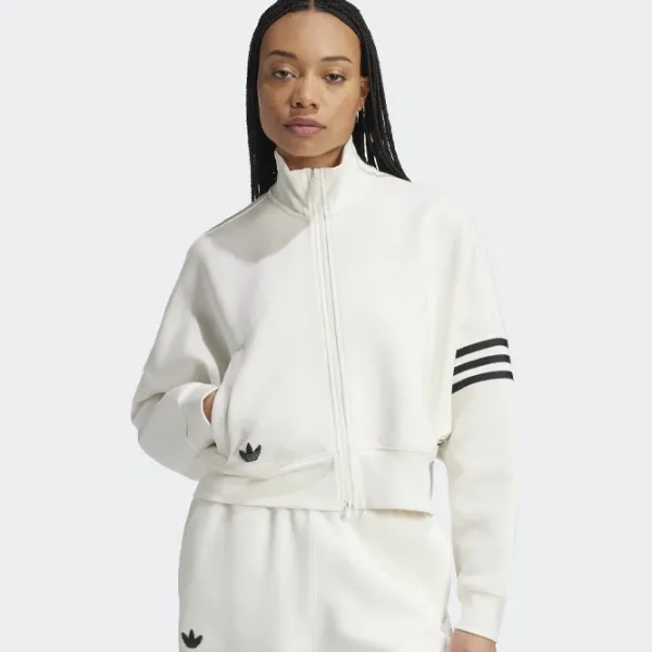 Jachetă sport pentru femei Adidas ADIY7572  M / White photo 3 Jachetă sport pentru femei Adidas ADIY7572  M / White photo 3