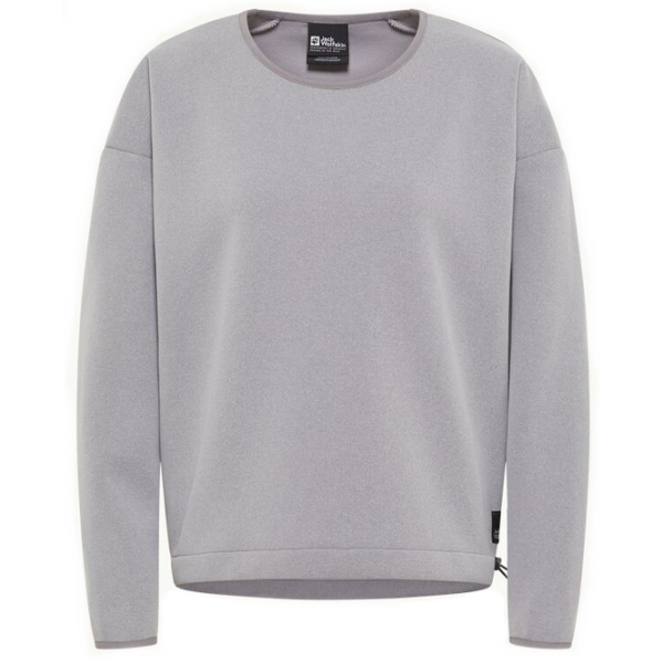 Спортивная куртка для женщин Jack Wolfskin JWA60183I0084  L / Grey photo 1 Спортивная куртка для женщин Jack Wolfskin JWA60183I0084  L / Grey photo 1