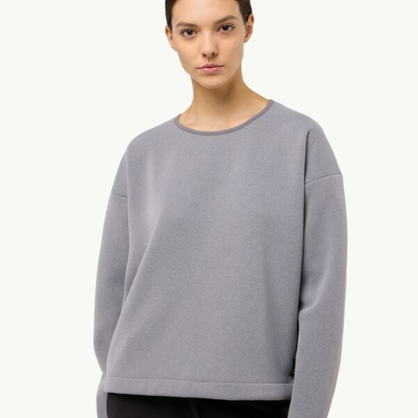 Спортивная куртка для женщин Jack Wolfskin JWA60183I0084  L / Grey photo 2 Спортивная куртка для женщин Jack Wolfskin JWA60183I0084  L / Grey photo 2