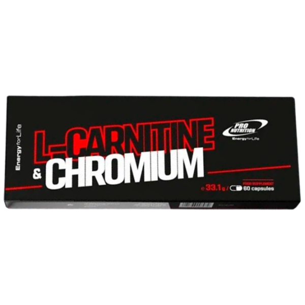 Arzătoare de grăsime Pro Nutrition L-Carnitine & Chromium (pn0116) 60 photo 1 Arzătoare de grăsime Pro Nutrition L-Carnitine & Chromium (pn0116) 60 photo 1