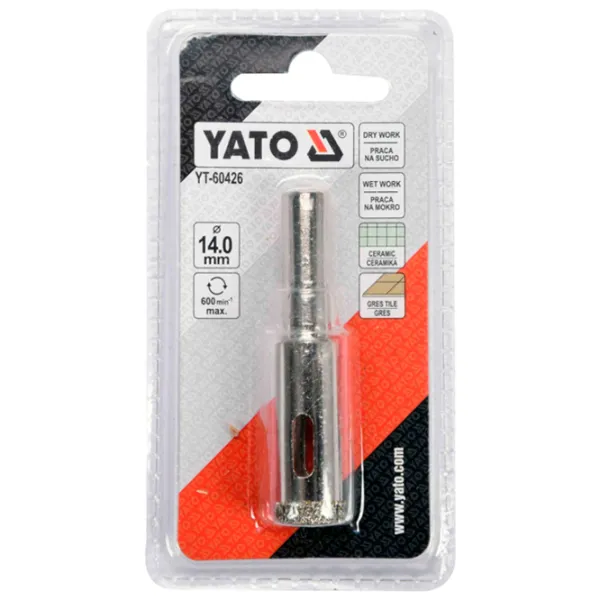 Коронка Yato YT60426 Алмаз / Цилиндрический photo 3