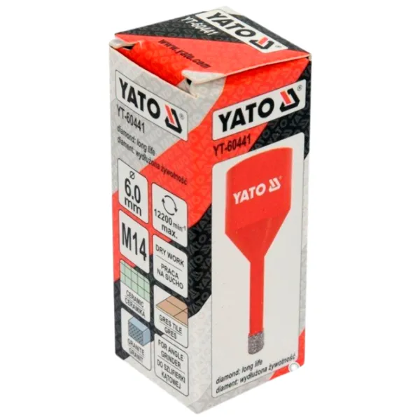Carotă Yato YT60441 Oțel / M14 photo 2