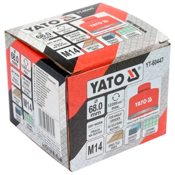 Carotă Yato YT60447 Oțel / M14 photo 3