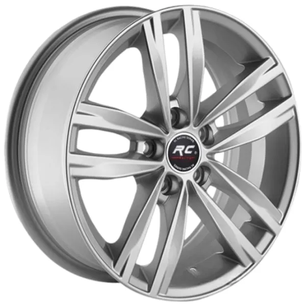 Jantă RC RC-5037-SL 35/6.5 15 " 5x100 Aliaj ușor / Silver photo 1