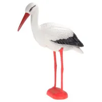 Figurină de gradină ProGarden Barza Plastic / White